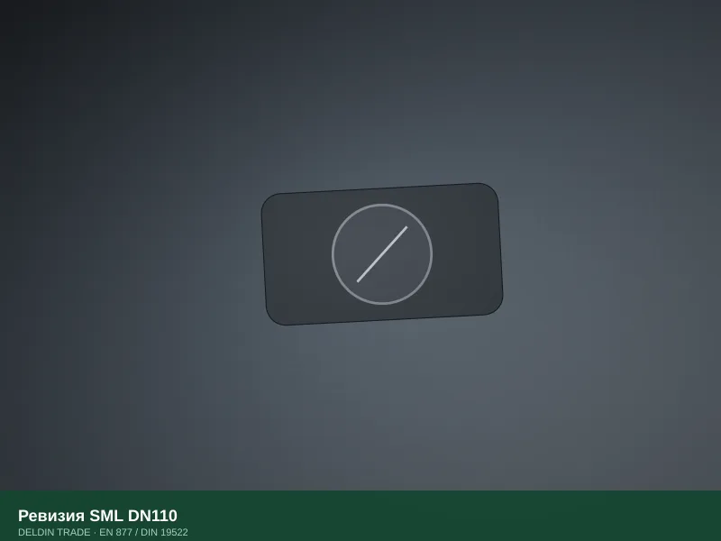 Ревизия SML DN110 — металлопрокат DELDIN TRADE