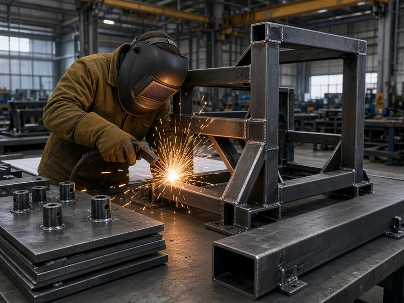 Сварка и изготовление металлоконструкций — услуга DELDIN TRADE